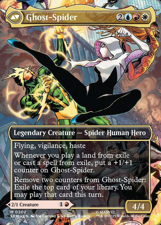 Gwen Stacy // Ghost-Spider (SPM) (202) / Borderless Scene — cara 2 de 2