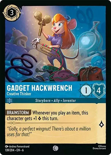 Gadget Hackwrench - Creative Thinker (LOR_AZU)