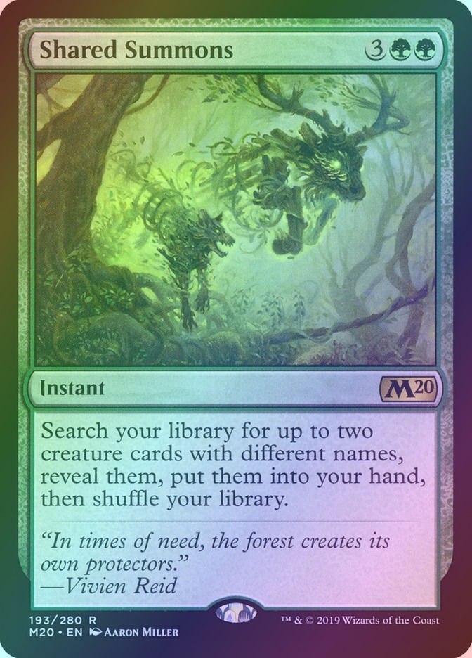 Shared Summons (M20) (193) / Foil