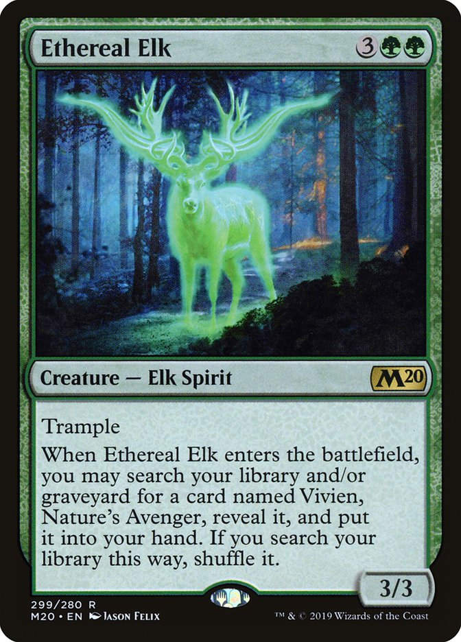 Ethereal Elk (M20) (299)