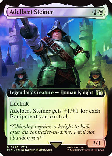 Adelbert Steiner (FIN) (422) / Extended Art / Foil