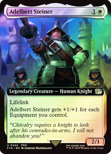 Adelbert Steiner (FIN) (422) / Extended Art / Foil