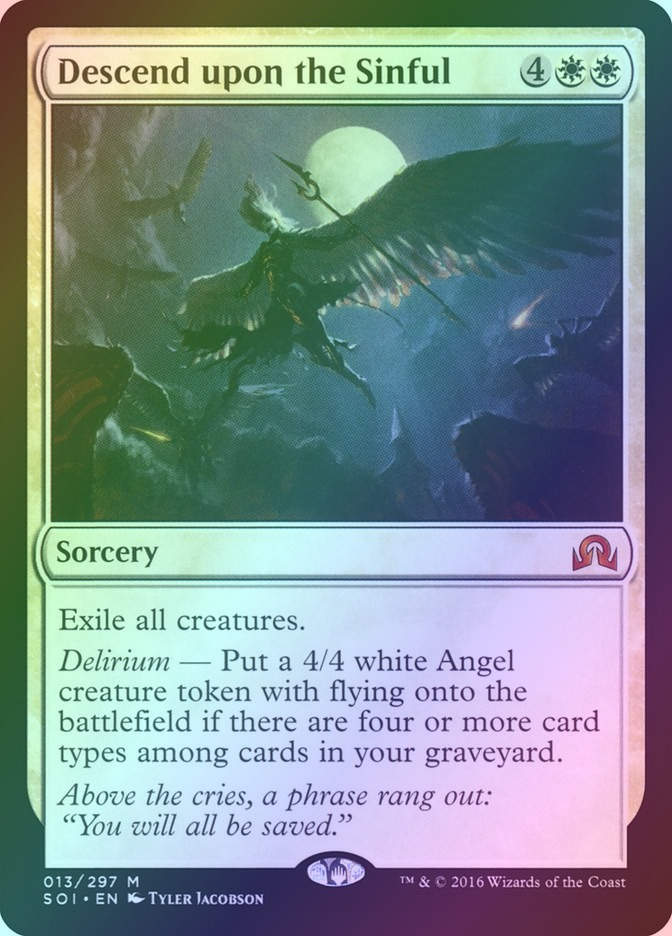 Descend upon the Sinful (SOI) (13) / Foil