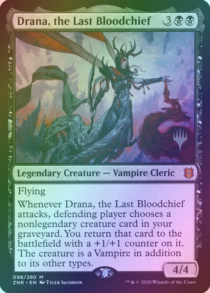 Drana, the Last Bloodchief (PZNR) (98p) / Foil