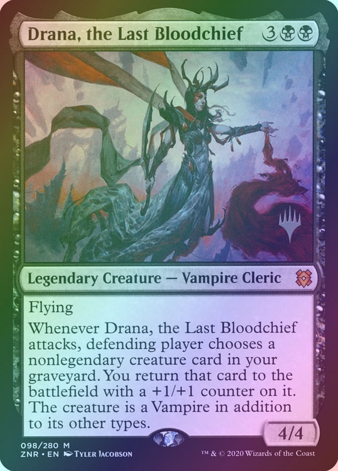 Drana, the Last Bloodchief (PZNR) (98p) / Foil