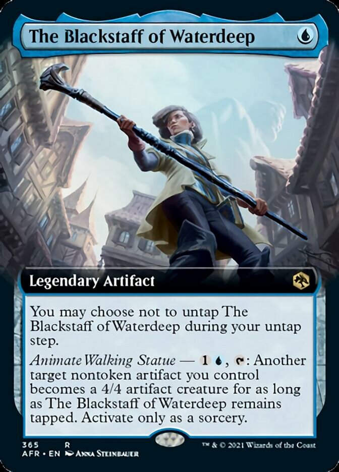 The Blackstaff of Waterdeep (AFR) / Extended Art