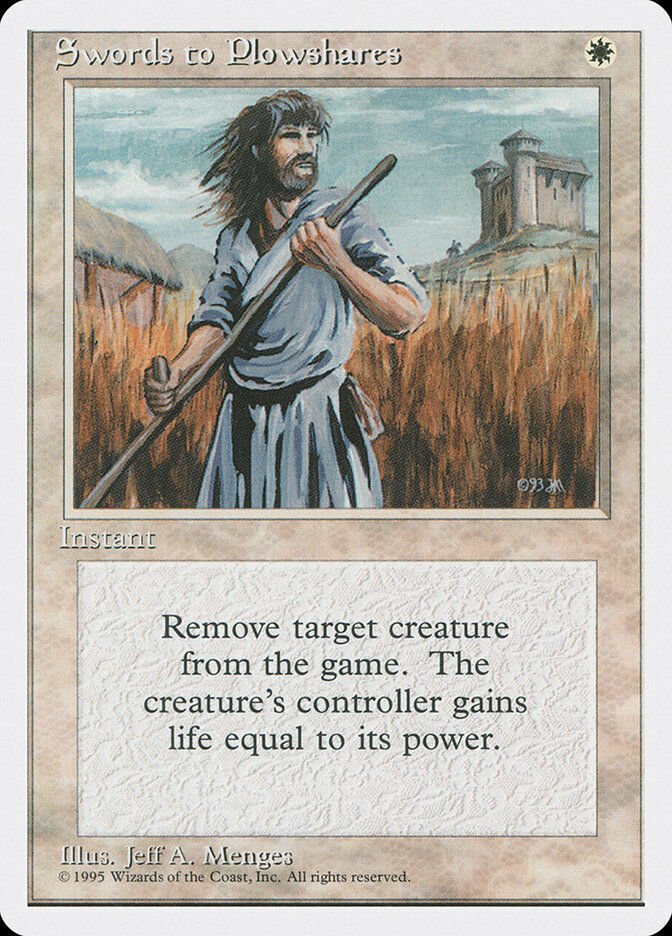 Swords to Plowshares (4ED) (52)