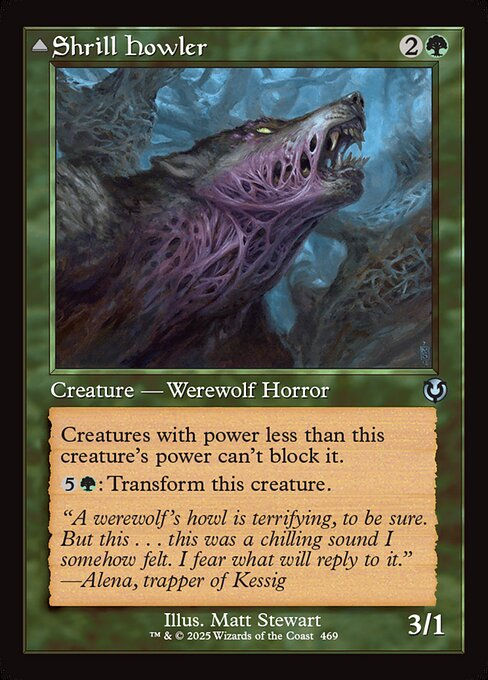 Shrill Howler // Howling Chorus (INR) (469) / Retro Frame