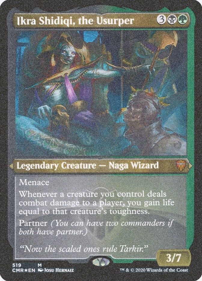 Ikra Shidiqi, the Usurper (CMR) (519) / Foil Etched