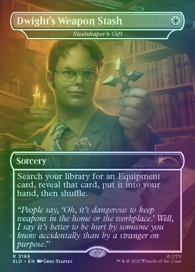 Steelshaper's Gift (SLD) (2166) / Borderless / Foil