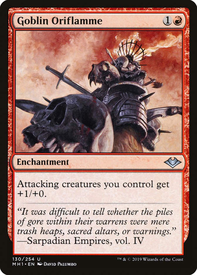 Goblin Oriflamme (MH1) (130)