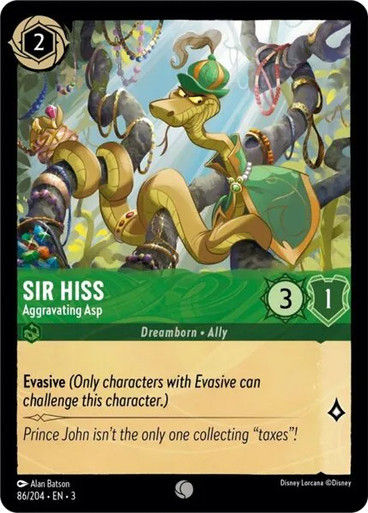 Sir Hiss - Aggravating Asp (LOR_ITI)