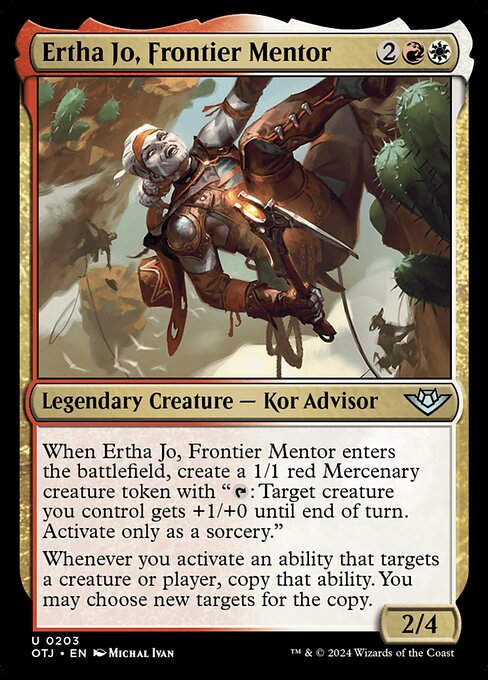 Ertha Jo, Frontier Mentor (otj) (203)