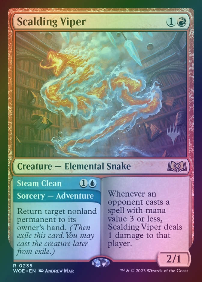 Scalding Viper // Steam Clean (PWOE) (235p) / Foil
