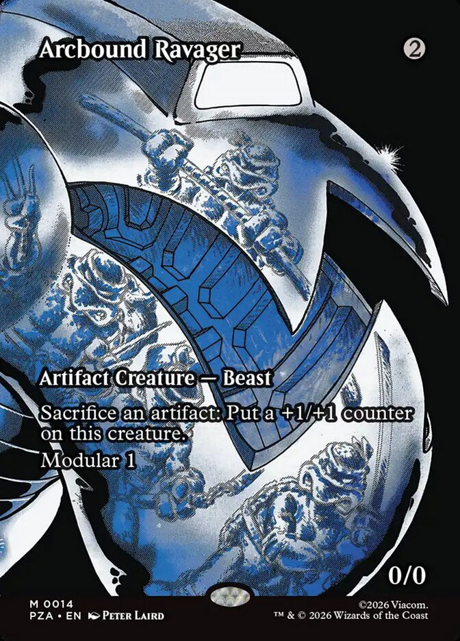 Arcbound Ravager (PZA) (14) / Borderless