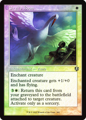 Gryff's Boon (INR) (342) / Foil Retro