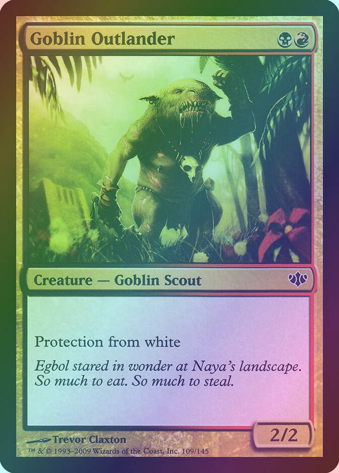 Goblin Outlander (CON) (109) / Foil