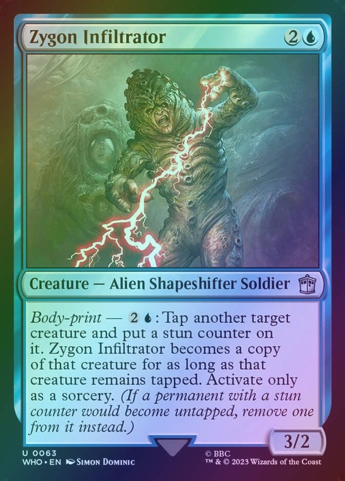 Zygon Infiltrator (WHO) (63) / Foil
