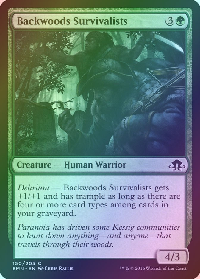 Backwoods Survivalists (EMN) (150) / Foil