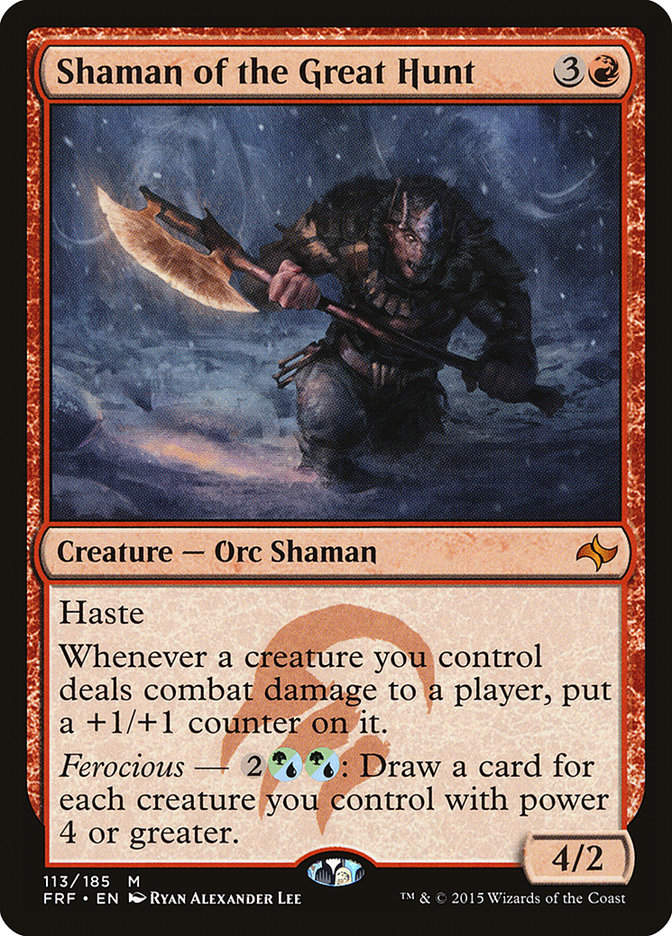 Shaman of the Great Hunt (FRF) (113)