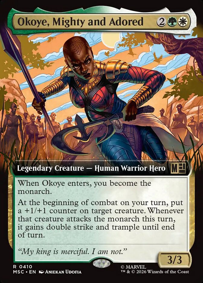 Okoye, Mighty and Adored (MSC) (410) / Extended Art