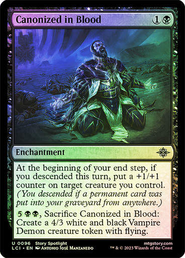 Canonized in Blood (lci) / Foil