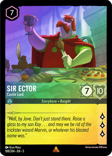 Sir Ector - Castle Lord (LOR_SHS) / Foil