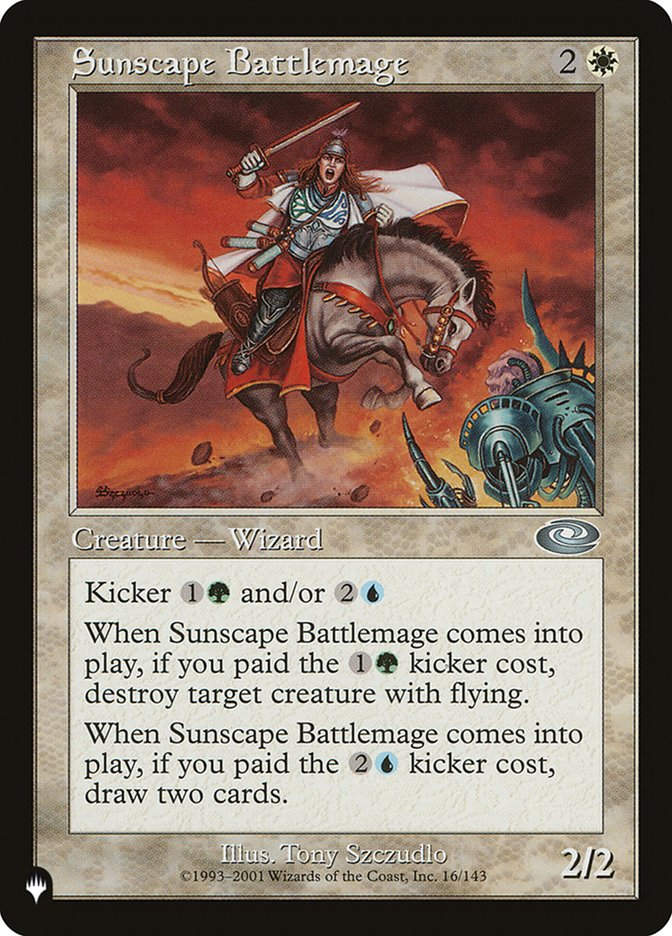 Sunscape Battlemage (The List)