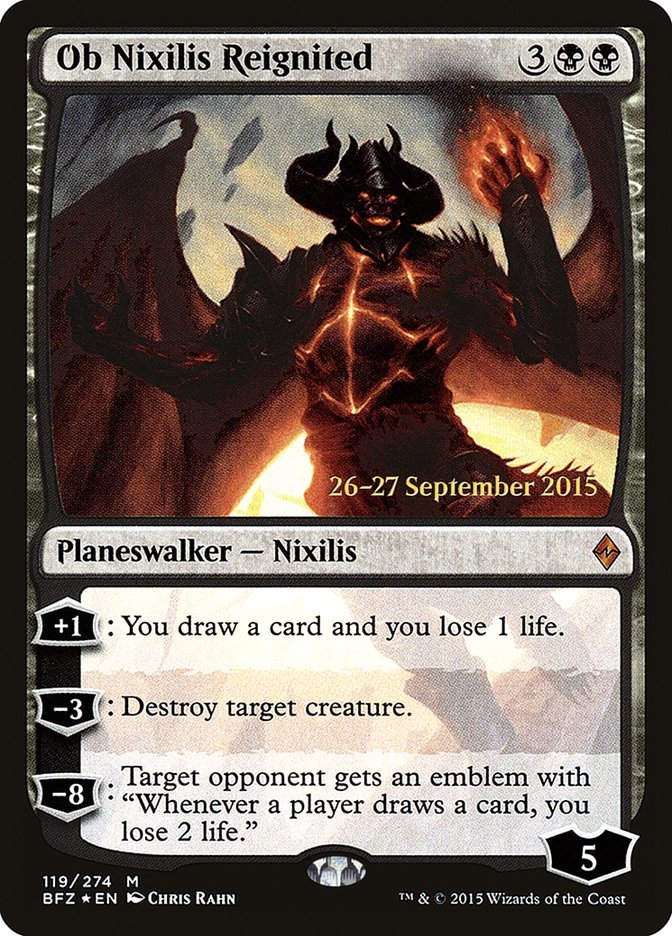 Ob Nixilis Reignited (PBFZ) (119s) / Foil