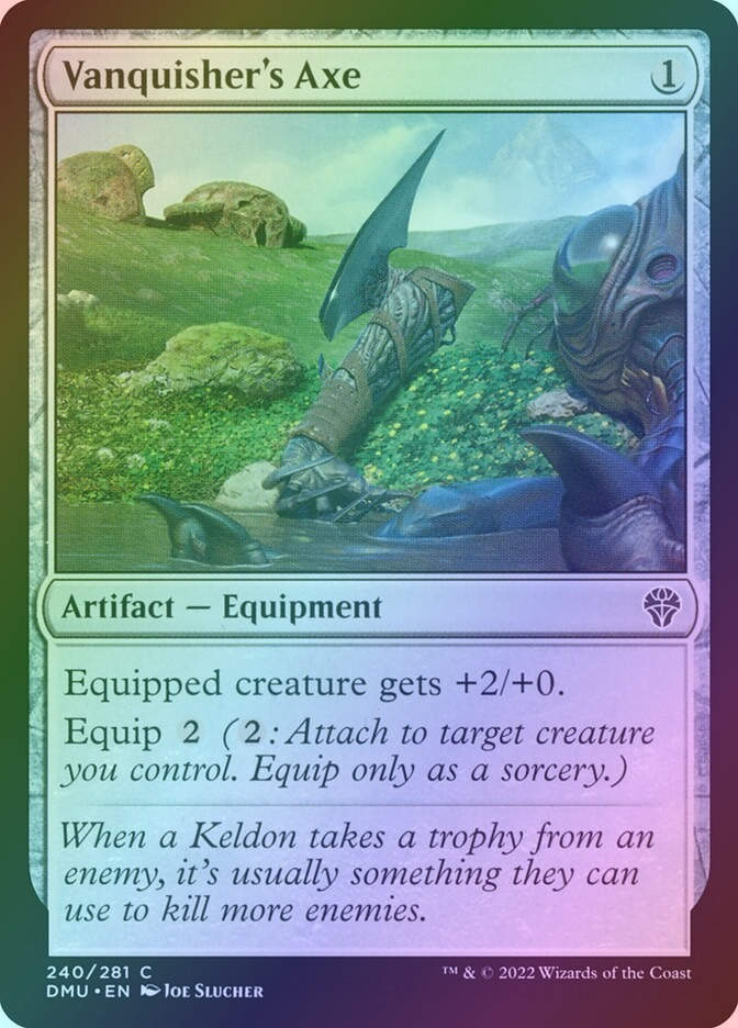 Vanquisher's Axe (DMU) (240) / Foil