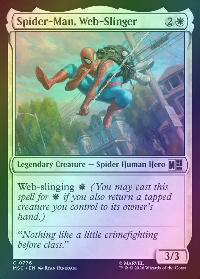Spider-Man, Web-Slinger (MSC) (776) / Foil