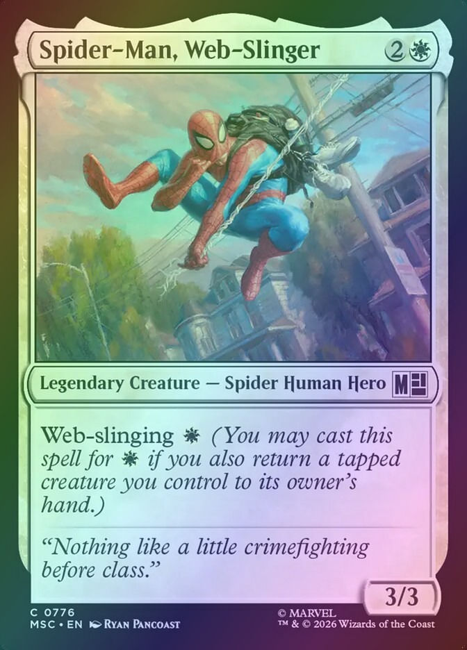 Spider-Man, Web-Slinger (MSC) (776) / Foil