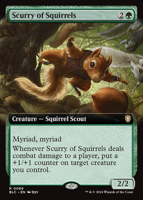 Scurry of Squirrels (blc) (66) / Extended Art