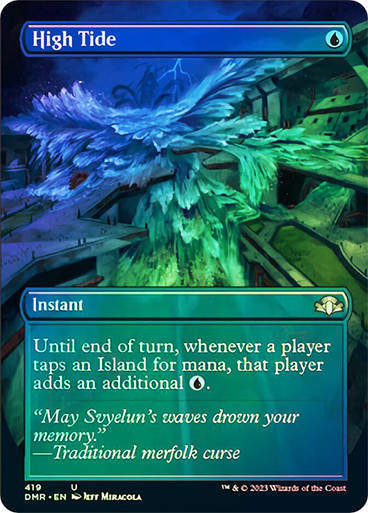 High Tide (DMR) / Borderless / Foil