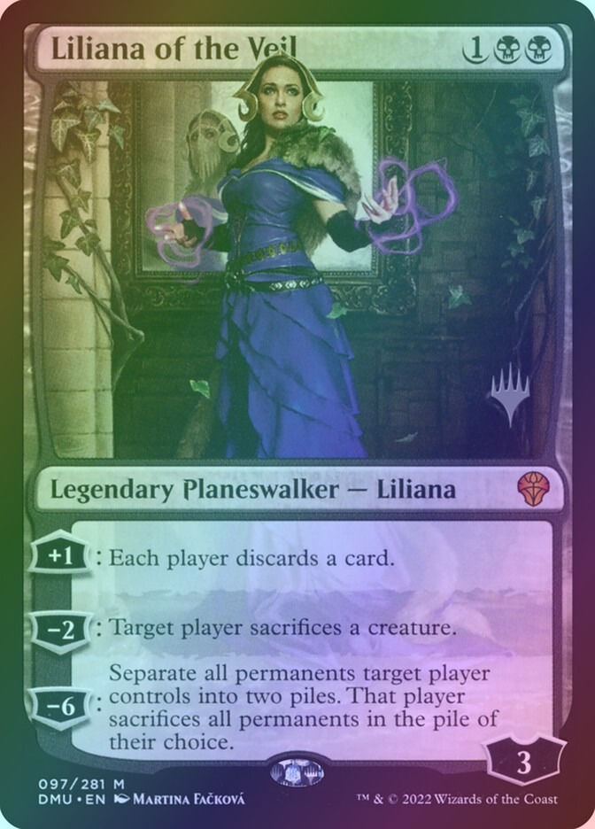 Liliana of the Veil (PDMU) (97p) / Foil