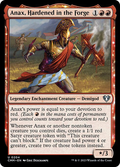 Anax, Hardened in the Forge (cmm)