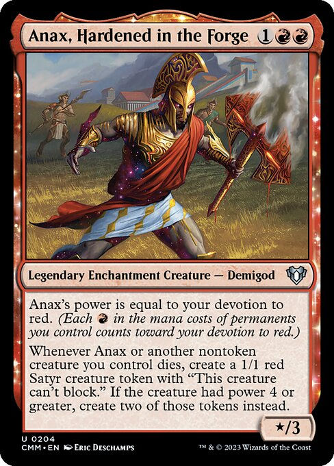 Anax, Hardened in the Forge (cmm)