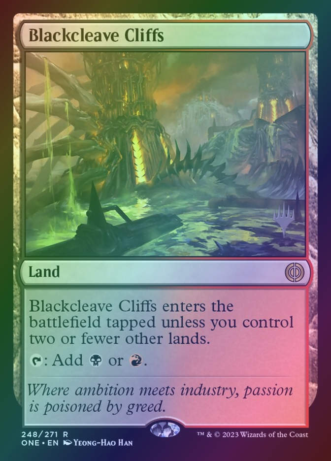 Blackcleave Cliffs (PONE) (248p) / Foil