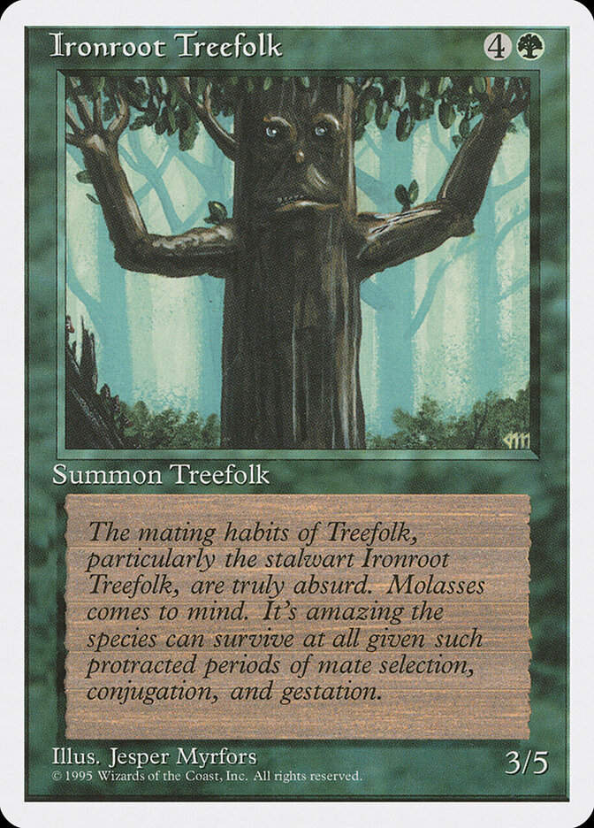 Ironroot Treefolk (4ED) (253)