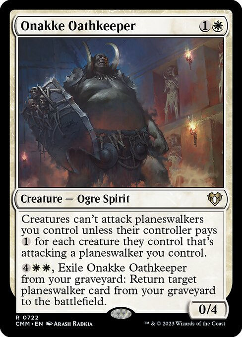 Onakke Oathkeeper (cmm) (Commander Deck)
