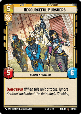 Resourceful Pursuers (SHD_#218/262) / Foil