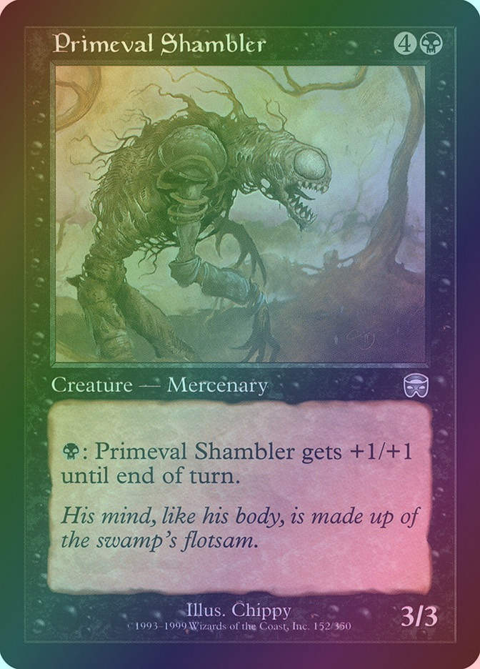 Primeval Shambler (MMQ) (152) / Foil
