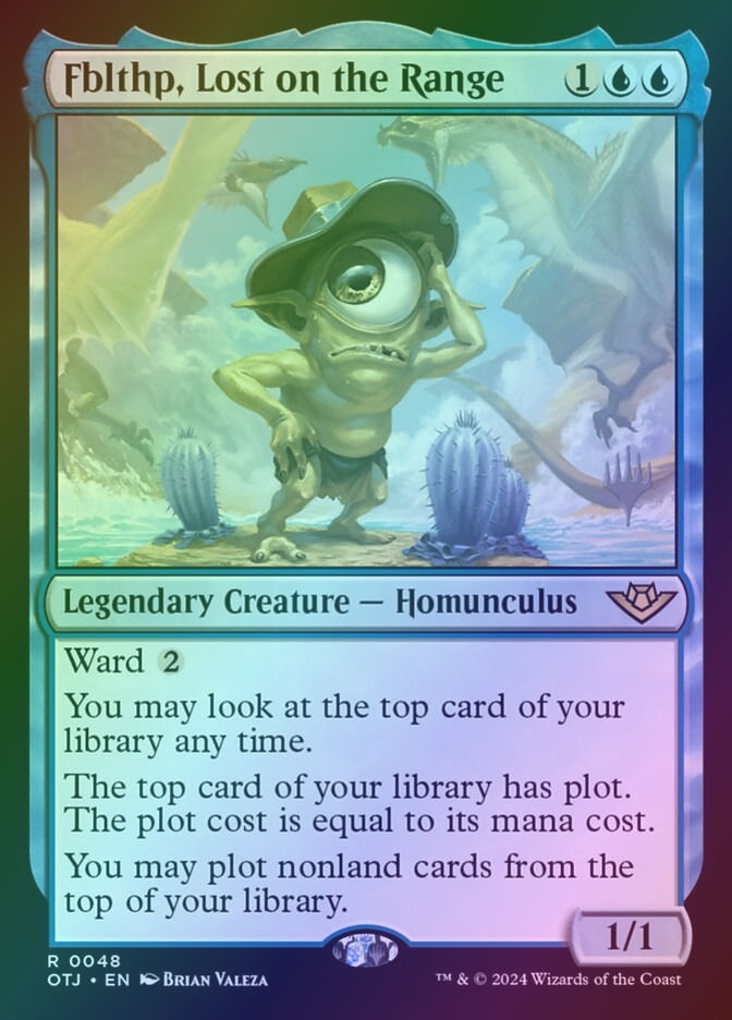 Fblthp, Lost on the Range (POTJ) (48p) / Foil