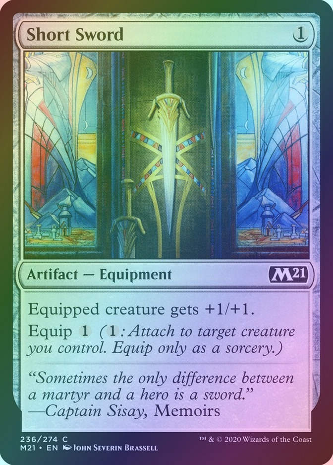 Short Sword (M21) (236) / Foil