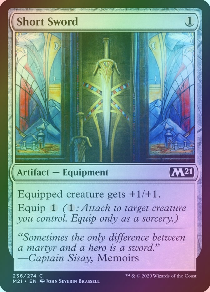 Short Sword (M21) (236) / Foil