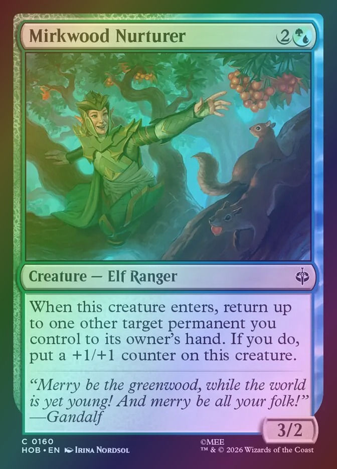 Mirkwood Nurturer (HOB) (160) / Foil