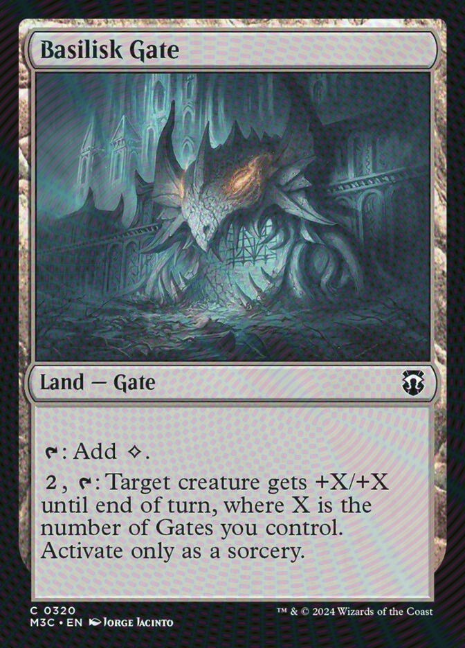 Basilisk Gate (M3C) (320) / Ripple Foil
