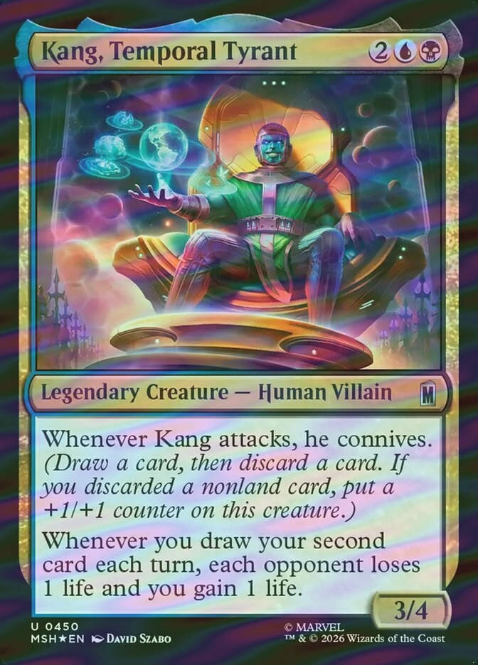 Kang, Temporal Tyrant (MSH) (450) / Surge Foil