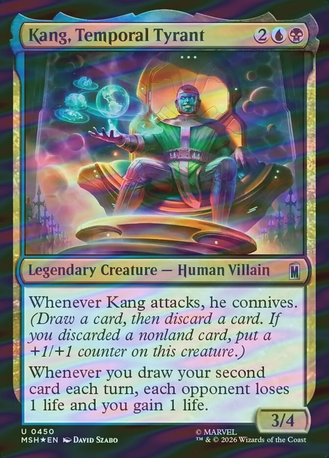 Kang, Temporal Tyrant (MSH) (450) / Surge Foil