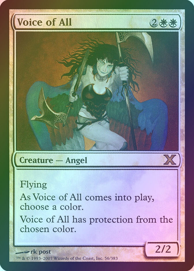 Voice of All (10E) (56★) / Foil